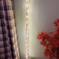 LED Lights on 4 White Branches