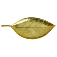 Golden Deco Leaf 44cm